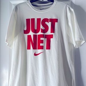 White/Red Nike T-shirt